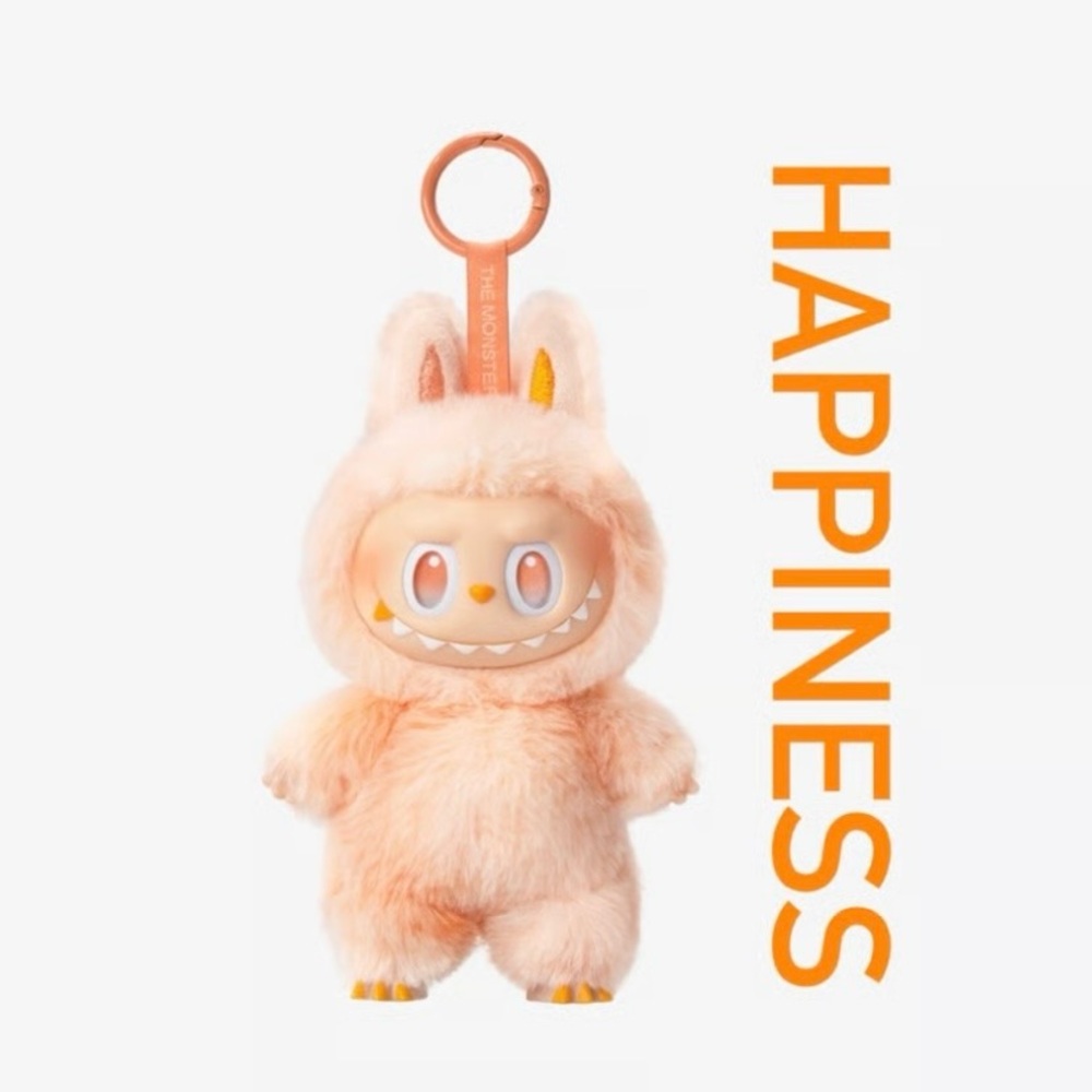 AUTHENTIC & SEALED POP MART THE MONSTERS Big into Energy-Vinyl Plush-HAPPINESS